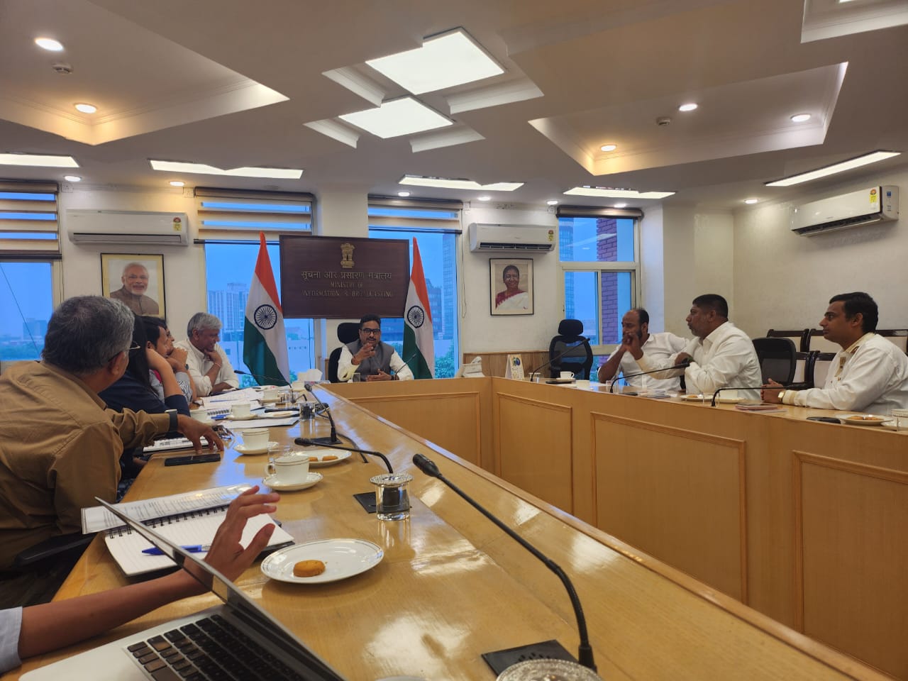 MiB ने बुलाई डिजिटल मीडिया एसआरबी की बैठक, WJAI ने दिए अहम सुझाव